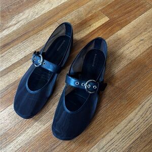 REFORMATION MESH BALLET FLATS - size 8.5